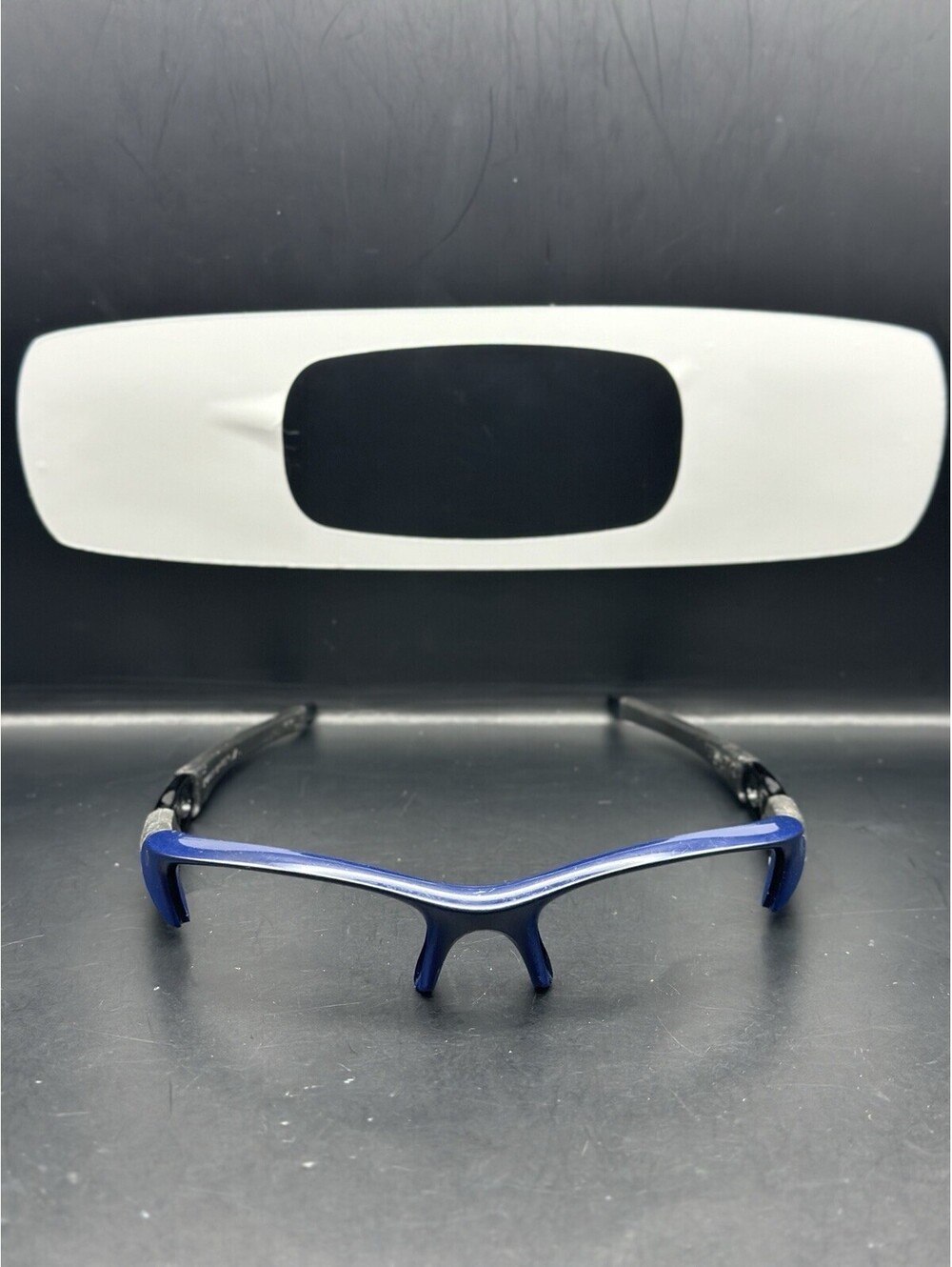 Oakley Flak Jacket Polished Navy/Matte Black Frame